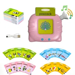 Interactive Kids Learning Audio Flash Card Device with Sound – 112 Picture Cards-18