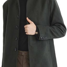 rare rabbit Polyester Blend Coat For Men-picture-8