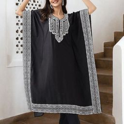 Ishin Ethnic Motifs Embroidered Kaftan Kurta With Trouser-picture-18