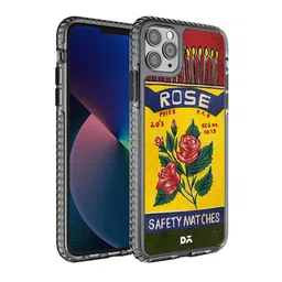 DailyObjects Yellow & Red Printed Rose Matchbox Stride 2.0 iPhone 11 Pro Phone Case-8