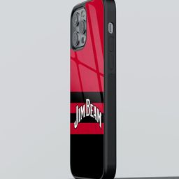 macmerise Jim Beam Printed iPhone 12 Pro Glass Phone Back Cover-52