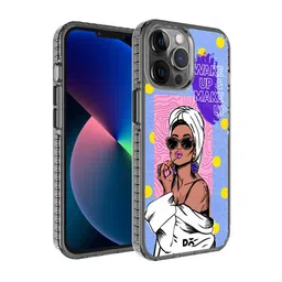 DailyObjects Blue & Pink Printed iPhone 12 Pro Back Case-54