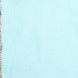 Sangria Turquoise Blue & White Printed Mirror Work A-Line Kurta With Trouser & Dupatta image 4