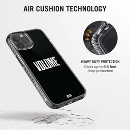 DailyObjects Black & White Volume Printed iPhone 12 Pro Max Back Case image 3