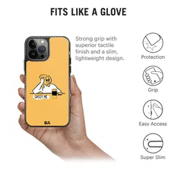 DailyObjects Typography Printed Impact Resistant iPhone 14 Pro Max Phone Back Case Cover image 5