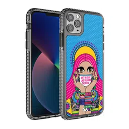 DailyObjects Blue & Pink Mask-Up Millennial Printed iPhone 11 Pro Phone Case-31