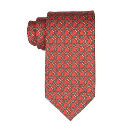 The Tie Hub Men Printed Italian Silk Necktie-image-76
