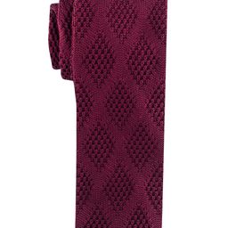 The Tie Hub Men Woven Design Wool Broad Tie-11