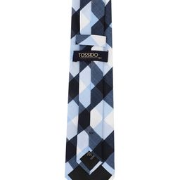 Tossido Men Checked Broad Tie image 2