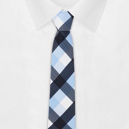 Tossido Men Checked Broad Tie image 3