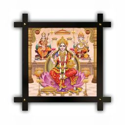 PnF Gold Toned & Red Religious Wall Art-picture-45