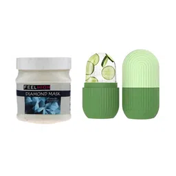FEELHIGH Diamond Mask 500ml with Ice Roller-10