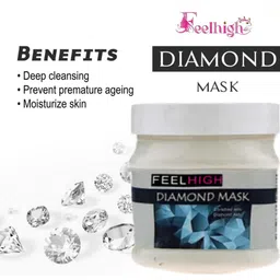 FEELHIGH Diamond Mask 500ml with Ice Roller image 4