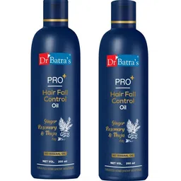Dr. Batras Set Of 2 PRO+ Hair Fall Control Oil With Ginger For Healthier Scalp- 200ml Each-10
