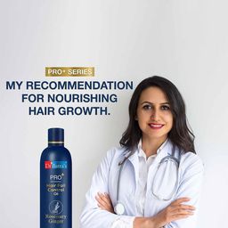 Dr. Batras Set Of 2 PRO+ Hair Fall Control Oil With Ginger For Healthier Scalp- 200ml Each image 3