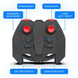 Mirana Kids Tracer C-Type USB Rechargeable Remote Controlled Racing RC Car image 2