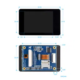 Waveshare Capacitive Touch Display Module, Embedded with ST7789T3 Display Driver and CST816D Capacitive Touch Controller image 4