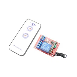 Generic 12V One Channel RF Wireless Relay Module with Remote Control image 2
