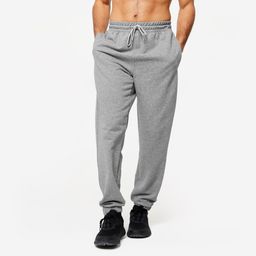 Men's Fitness Jogging Bottoms 500 Essentials - Iron Grey-image-24