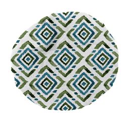 HOUZZCODE Green & White Printed Apron With Cap image 4