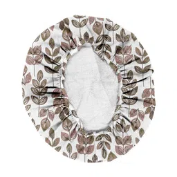 HOUZZCODE White & Green Printed Apron With Cap image 5