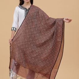 BANJARA INDIA Woven Design Dupatta with Zari-21