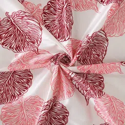 Cortina Maroon & Pink 2 Pieces Quirky Printed Door Curtains image 4