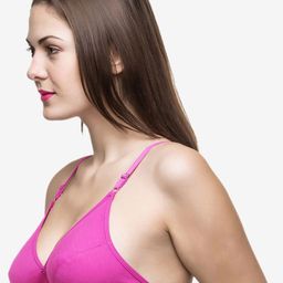 Docare Pack Of 3 Non Padded & Non-Wired Bra image 2