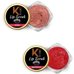 KINDED Set of 2 Herbal Lip Scrub 10 g Each - Rose 04 - Beetroot 06 image 5