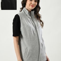 IndiWeaves Reversible Open Front Jacket-3