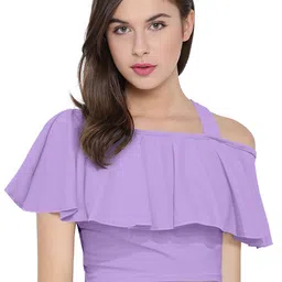 Sitanjali Cape Sleeve Bardot Crop Top-picture-50