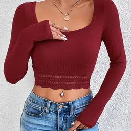 Stylecast X Slyck Scoop Neck Crop Top-image-16
