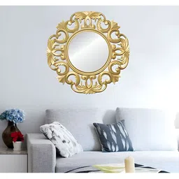 VAS collection home Round Shape Wall  Decor Mirror-image-80