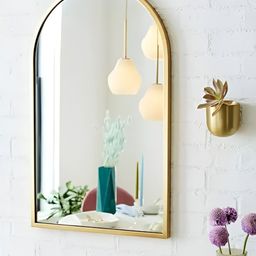 CasaGold Beige Arch Metal Wall Mirror-image-29
