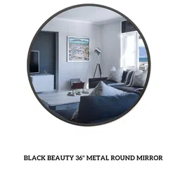 CasaGold Black Beauty Wall Mirror-45