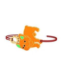KUBERBOX Kids 14K Gold Rakhi Pendant-image-41