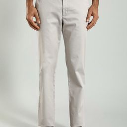 Indian Terrain Men Kansas Mid-Rise Chinos Trousers-image-32