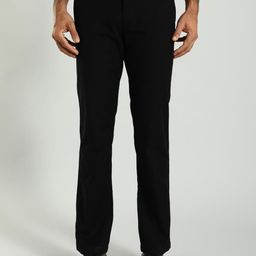 Indian Terrain Men Kansas Mid-Rise Chinos Trousers-image-25