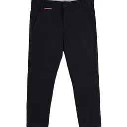 Tommy Hilfiger Boys Mid-Rise Cotton Chinos Trousers-image-58