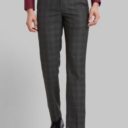 Park Avenue Men Mid-Rise Regular Fit Checked Formal Trouser-image-12