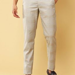 Melvin Jones Men Comfort Mid-Rise Regular Trouser-image-70