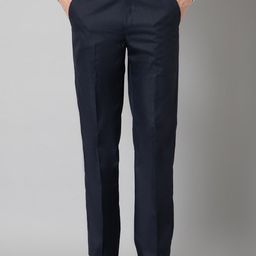 Cantabil Men Comfort Mid-Rise Formal Trousers-picture-43