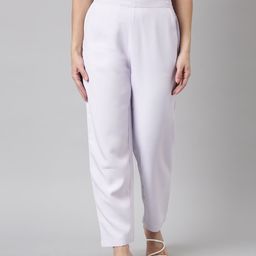 SHOWOFF Mid-Rise Regular Fit Cotton Comfort Casual Trousers-image-55
