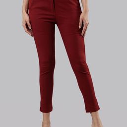 Femmora Women Comfort Cigarette Trousers-image-1