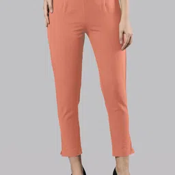 Femmora Women Comfort Straight Fit Mid-Rise Flat-Front Trousers-image-12