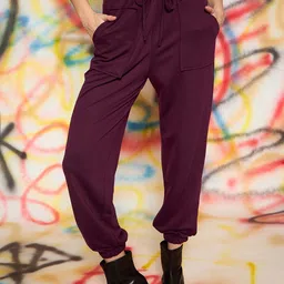 KASSUALLY Women Mid Rise Loose Fit Joggers-image-91
