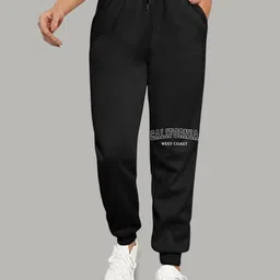 SAAHASAM Women Printed Relaxed Joggers Trousers-picture-23