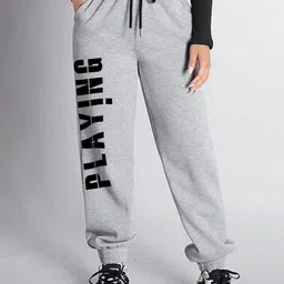 SAAHASAM Women Printed Relaxed Joggers Trousers-picture-20