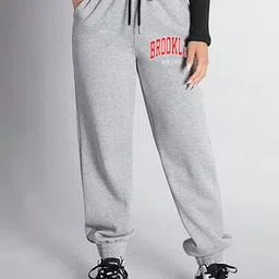 SAAHASAM Women Printed Relaxed Joggers Trousers-picture-23