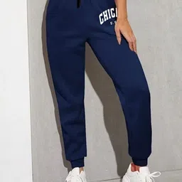 SAAHASAM Women Printed Relaxed Joggers Trousers-picture-47